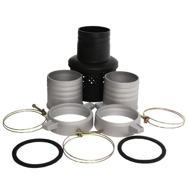 Wasserkonig, Motopompă 4" Wasserkonig WSKM100C – 80 m³/h, refulare max. 25 m, motor Euro V pe benzină, 11 CP