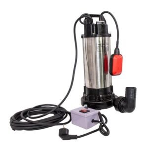Wasserkonig, Pompa submersibilă Wasserkonig PST1800 | Tocător încorporat — particule max. 10 mm | Putere 1800 W | Debit 17.500 l/h | Înălțime refulare 11,5 m