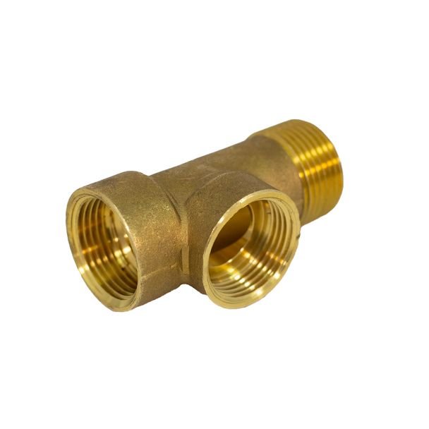 Wasserkonig, Racord cu 3 căi Wasserkonig RTC3 | Conector triplu robinet-furtun pentru grădină | Alamă cromată, etanșare anti-scurgere | Compatibil cu robineți standard | Montaj rapid,...