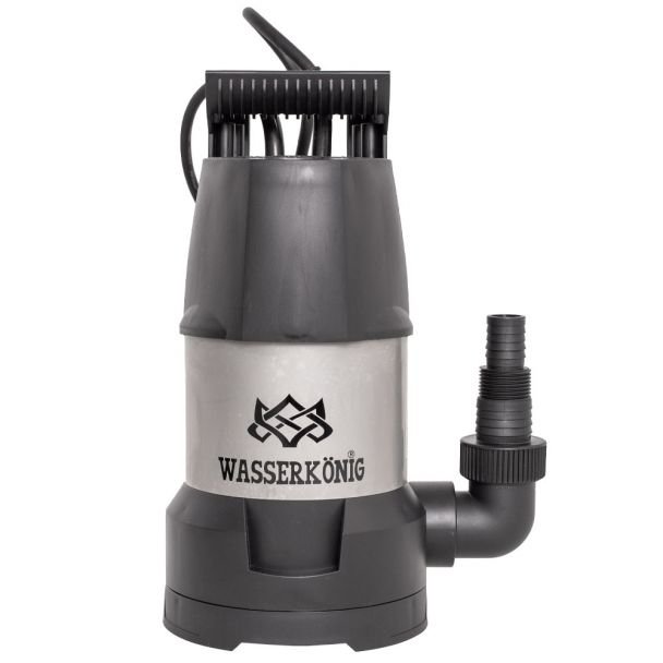 Wasserkonig, Wasserkonig SPMC10267 | pompă submersibilă din plastic | 1000 W · 16000 l/h | refulare 10 m · particule max. 5 mm | flotor electromecanic