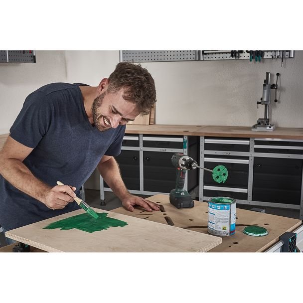 Wolfcraft, Amestecător vopsea Wolfcraft 1700099 | Ø60×350 mm | pentru vopsele, tencuieli și adezivi | montaj pe bormașină | mixare rapidă și uniformă