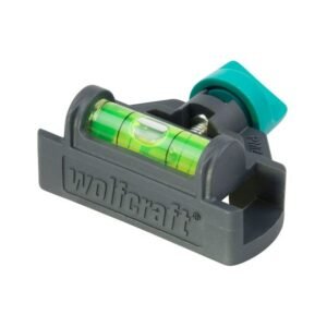 Wolfcraft, Nivela Wolfcraft 5222000 | pentru riglă de lemn | precizie profesională cu bulă vizibilă | montaj stabil și utilizare simplă | ideală pentru tâmplărie și amenajări interioare
