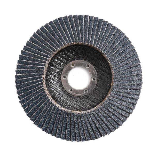 Zonetec, Disc lamelar premium Zonetec ZA231I1256022, 125 x 22.23 mm, granulație 60 — pentru șlefuire oțel și inox
