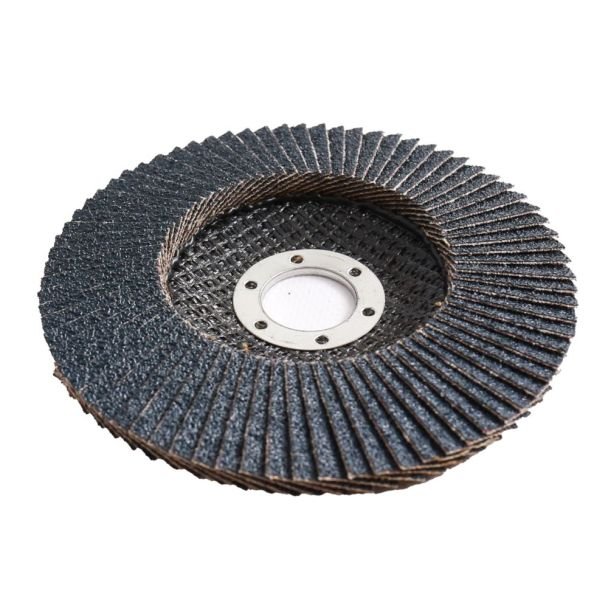 Zonetec, Disc lamelar premium Zonetec ZA231I1256022, 125 x 22.23 mm, granulație 60 — pentru șlefuire oțel și inox