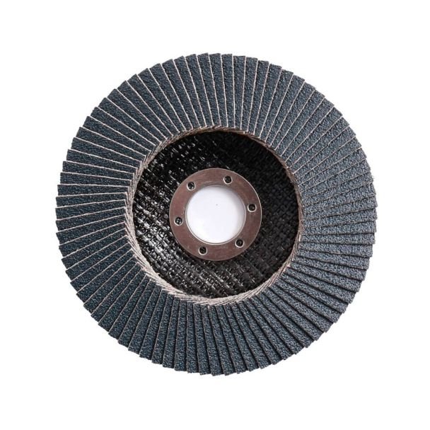 Zonetec, Disc lamelar premium Zonetec - ZA231I1258022 - pentru șlefuire oțel și inox - 125 x 22,23 mm - granulație 80