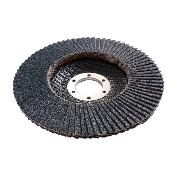 Zonetec, Disc lamelar premium Zonetec - ZA231I1258022 - pentru șlefuire oțel și inox - 125 x 22,23 mm - granulație 80