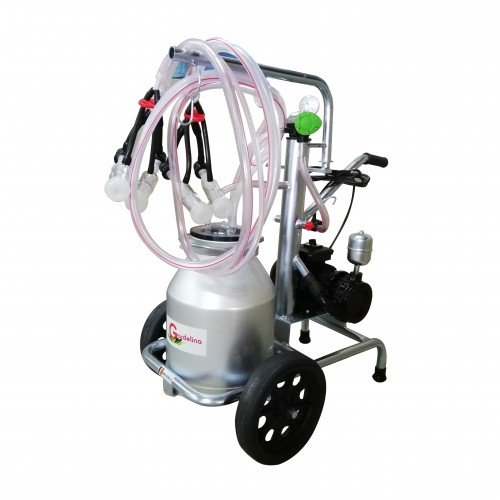 Aparat de muls capre și oi GREEN LINE 130 Aluminiu PS – rezistent și eficient