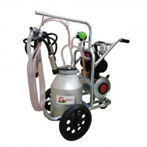Aparat de muls T130 AL IC | Portabil şi compact | Carcasă din aluminiu | Potrivit pentru vaci, oi şi capre | Eficienţă profesională