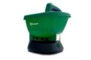 Aparat împrăștiat semințe și îngrășăminte | pe baterii | Bronto By-Spread | portabil, reglabil | pentru grădină și gazon
