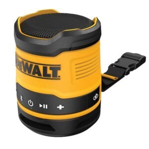 Boxă portabilă DeWalt DCR009 — acumulator incorporat, Bluetooth 5.0