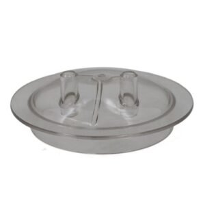 Capac transparent bidon 30L cu 2 ieșiri — etanș și rezistent