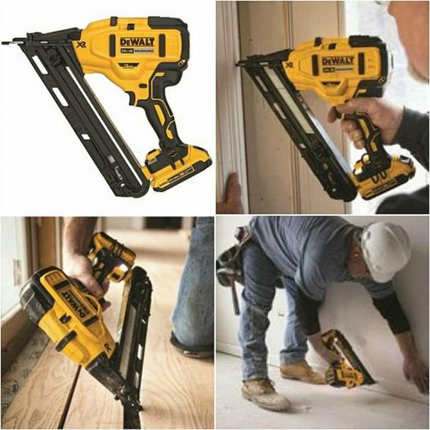 DeWalt, Ciocan de bătut cuie DEWALT DCN650N compatibil cu acumulatori Li‑Ion 18 V XR, cuie 1,8 mm (32–63 mm), magazie 110 buc
