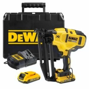 DeWalt, Ciocan de bătut cuie DeWalt DCN660D2, 2 acumulatori Li‑Ion 18 V/2 Ah XR, pentru cuie 1.6 mm 32–63 mm