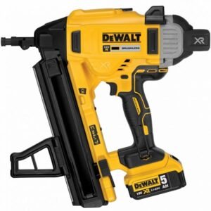 DeWalt DCN890P2 – Ciocan de bătut cuie în beton, 2 acumulatori Li‑Ion 18 V/5.0 Ah, cuie Ø 2.6–3.7 mm, 13–57 mm