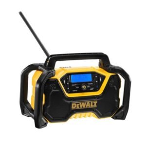 DeWalt DCR029 | Radio de șantier compatibil cu acumulatori XR | Alimentare 230V sau pe acumulator | FM/DAB+ tuner digital | Portabil și rezistent