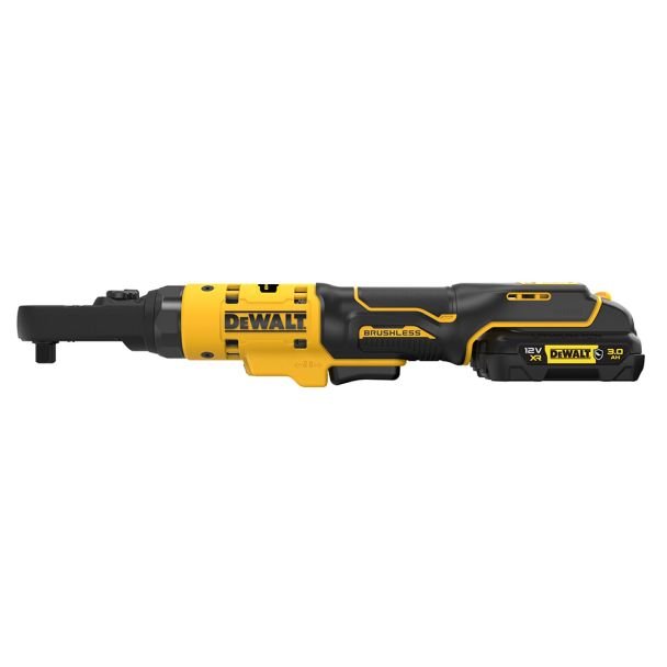DeWalt, DeWalt DCF500L2G Mașină de înșurubat unghiulară 12V XR, max. 75 Nm, antrenor pătrat 1/4" și 3/8", 2 acumulatori 12V 3.0 Ah (G) și încărcător