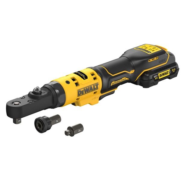 DeWalt, DeWalt DCF500L2G Mașină de înșurubat unghiulară 12V XR, max. 75 Nm, antrenor pătrat 1/4" și 3/8", 2 acumulatori 12V 3.0 Ah (G) și încărcător