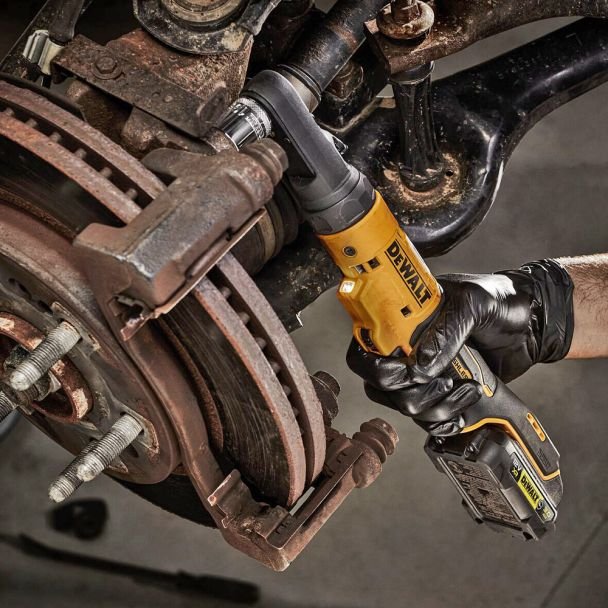 DeWalt, DeWalt DCF500L2G Mașină de înșurubat unghiulară 12V XR, max. 75 Nm, antrenor pătrat 1/4" și 3/8", 2 acumulatori 12V 3.0 Ah (G) și încărcător