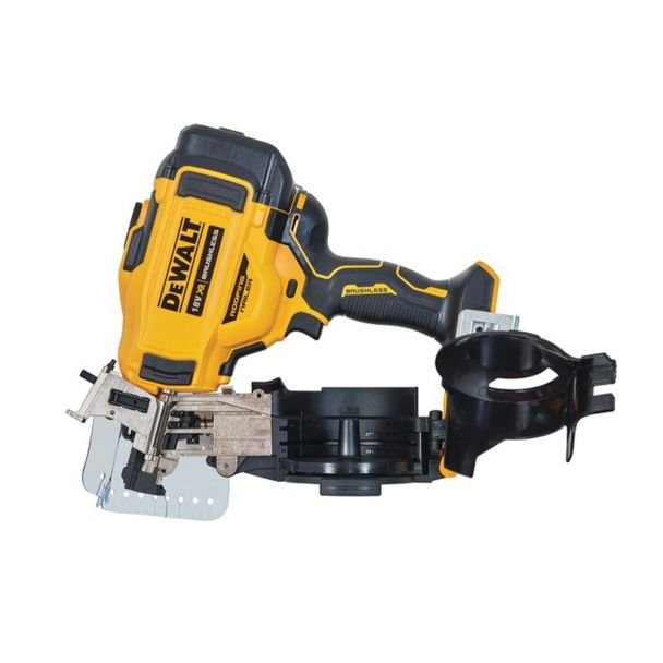 DeWalt, DEWALT DCN45RNN — pistol de bătut cuie în bobină, compatibil acumulatori Li‑Ion XR 18V, 19–45 mm