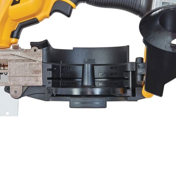 DeWalt, DEWALT DCN45RNN — pistol de bătut cuie în bobină, compatibil acumulatori Li‑Ion XR 18V, 19–45 mm