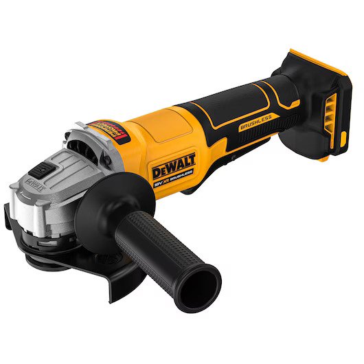 DeWalt Polizor unghiular 125 mm 18V XR® – buton tip paletă, fără acumulator