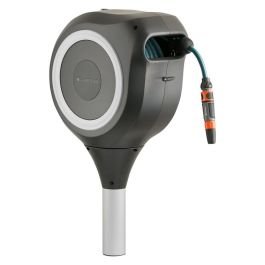 Distribuitor furtun apă RollUp M alb, 20 m (18616-20)