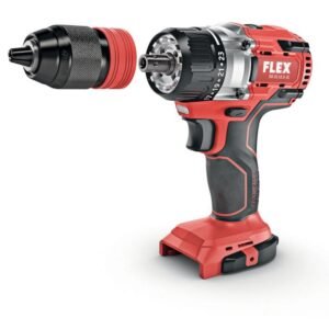 Flex, Mașină de găurit și înșurubat cu acumulatori Flex DD 2G 18.0/2.5 Set, cuplu maxim 68 Nm, 2 acumulatori 18.0V/2.5Ah, încărcător, valiză de transport