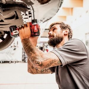 Flex, Mașină de găurit și înșurubat FLEX DD 2G 10.8‑EC/4.0 SET – cuplu maxim 58 Nm, 2x acumulatori 10.8V/4.0Ah, încărcător și valiză