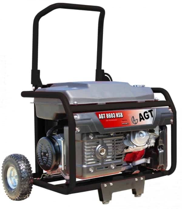 Generator benzină AGT 8603 HSB GX390 trifazat 6,6 kW