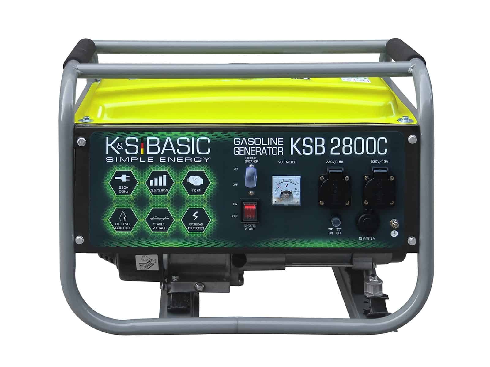 Generator benzină Konner & Sohnen KSB 2800C 2,8 kW monofazat AVR