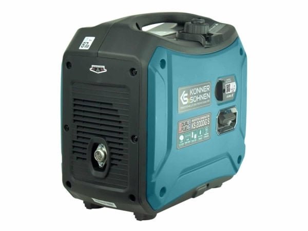 Generator curent benzină/gaz Konner & Sohnen KS 2000iG S, monofazat invertor 2 kW