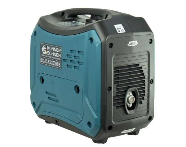 Generator curent benzină/gaz Konner & Sohnen KS 2000iG S, monofazat invertor 2 kW