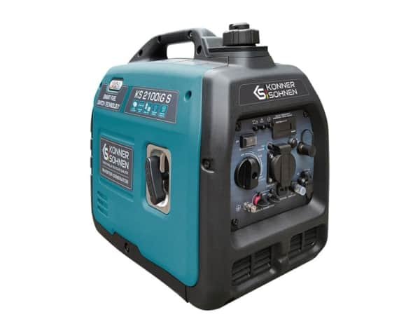 Generator curent - Konner & Sohnen KS 2100iG S - Benzină/Gaz - Invertor monofazat - 2 kW