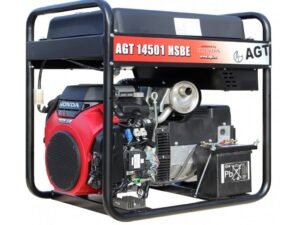 Generator curent pe benzină AGT 14501 HSBE monofazat AVR 13.5 kW pornire electrică