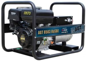 Generator curent pe benzină AGT 8503 RaSBE — trifazat 6,4 kW, pornire electrică