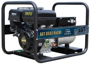 Generator curent pe benzină AGT 8503 RaSBE — trifazat 6,4 kW, pornire electrică