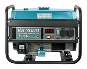 Generator curent pe benzină | Konner & Sohnen KS 3000 | 3 kW monofazat | AVR stabilizat | Portabil pentru casă și șantier