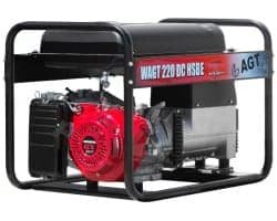 Generator curent pe benzină monofazat 4 kW 220 V DC HSBE R26, pornire electrică