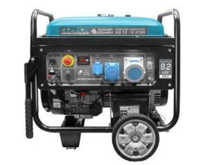 Generator curent pe benzină monofazat KS 12-1E ATSR AVR 9,2 kW pornire electrică