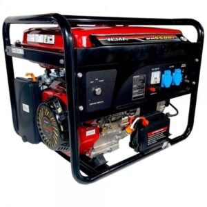 Generator curent pe benzină WEIMA WM 5500E, monofazat 5,5 kW, pornire electrică