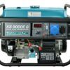 Generator de curent benzină/gaz monofazat 6,5 kW AVR cu pornire electrică