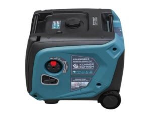 Generator de curent Konner & Sohnen KS 4000iEG S 4 kW – monofazat invertor, benzină/gaz, pornire electrică
