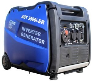 Generator de curent pe benzină AGT 3500i-ER monofazat 3,5 kW pornire electrică