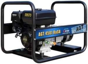 Generator de curent pe benzină AGT 4501 RaSB — monofazat, 4,2 kW