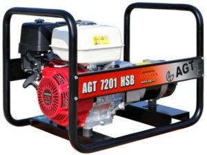 Generator de curent pe benzină AGT 7201 HSB, monofazat 6 kW, AVR opțional