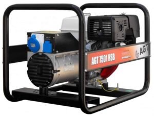 Generator de curent pe benzină AGT 7501 HSB monofazat 6,4 kW