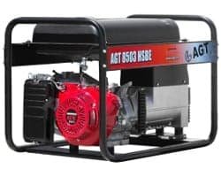 Generator de curent pe benzină AGT 8503 HSB R26 trifazat 6,4 kW