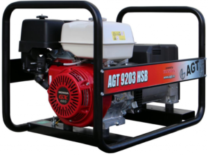 Generator de curent pe benzină AGT 9203 HSB trifazat 6,8 kW AVR 3-în-1