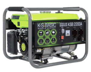 Generator de curent pe benzină monofazat KSB 2200A AVR 2,2 kW