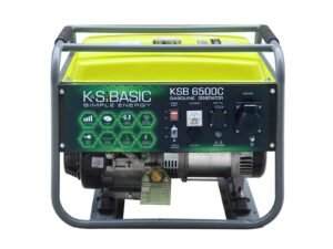 Generator de curent pe benzină monofazat KSB 6500C, AVR 5,5 kW